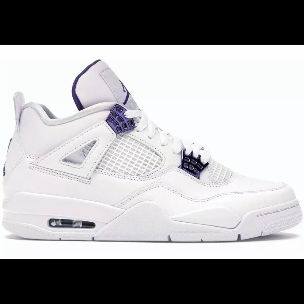 Air Jordan 4 Retro Metallic Purple size 6 mens/7.5 womens